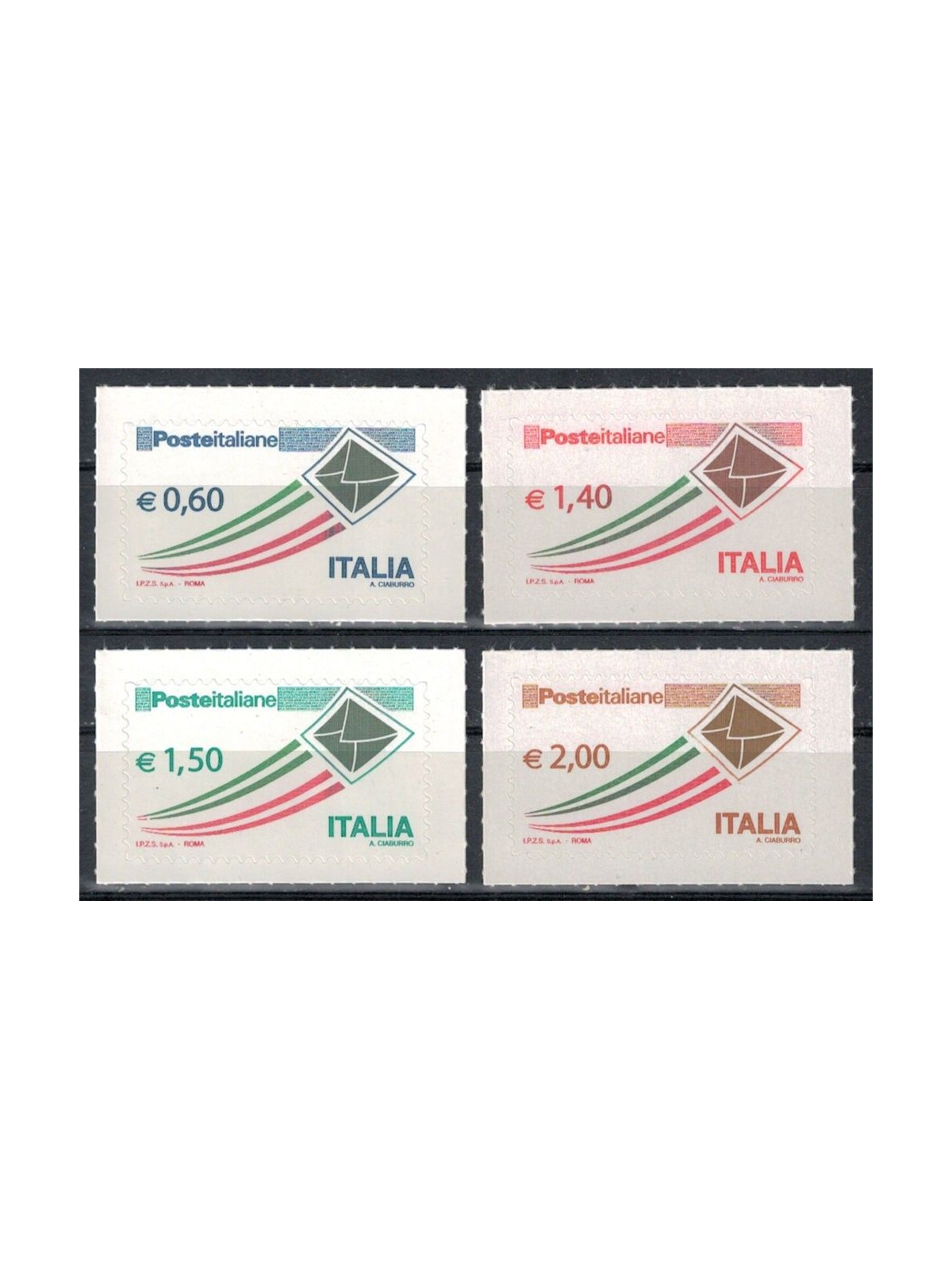 ITALY 2009 Ordinary Series 4v MNH**