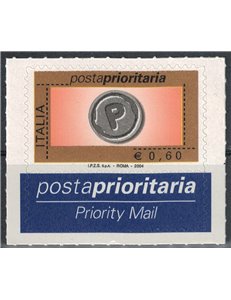 ITALY 2004 Priority mail €0.60 B MNH**