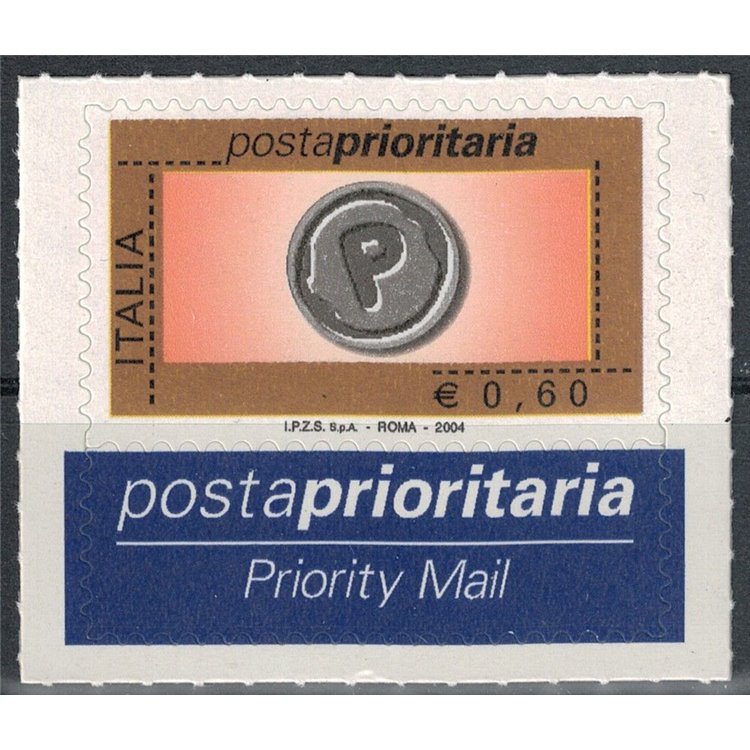 ITALIA 2004 Posta prioritaria € 0,60 B MNH**