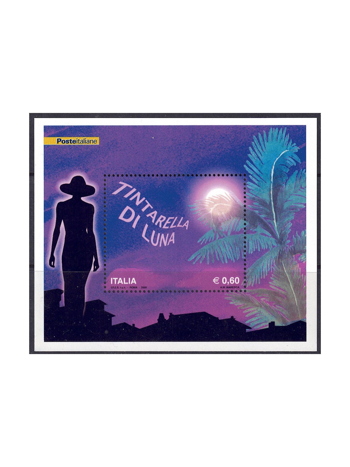 ITALIA 2009 Tintarella di luna BF MNH**