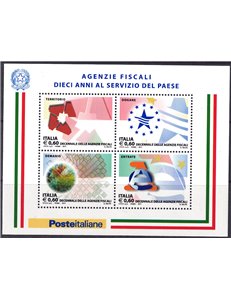 ITALIA 2011 Agenzie Fiscali BF MNH**