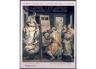 ITALIA 2011 Giorgio Vasari BF MNH**