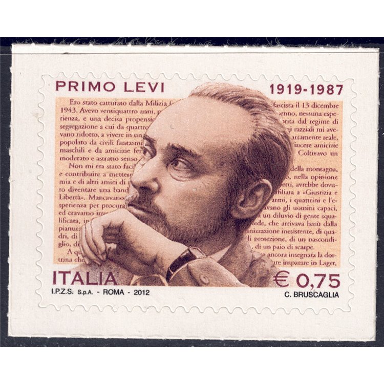 ITALY 2012 Primo Levi MNH**