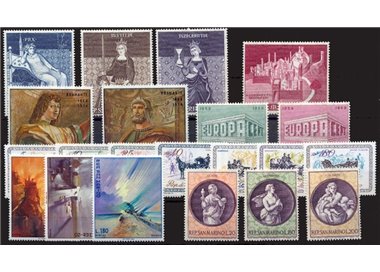 SAN MARINO 1969 Complete year 21v MNH**