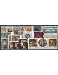 SAN MARINO 1975 Complete year set 22v MNH**