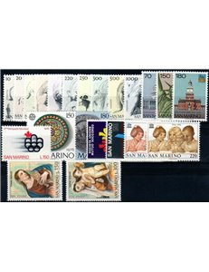 SAN MARINO 1976 Annata completa 22v MNH**