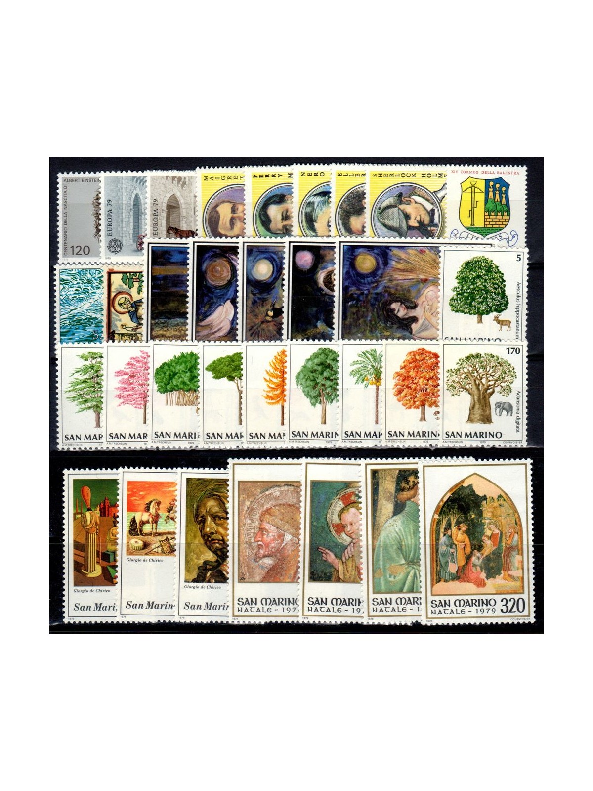 SAN MARINO 1979 Annata completa 33v MNH**