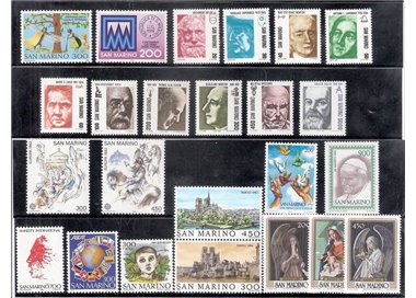 SAN MARINO 1982 Complete year 24v MNH**