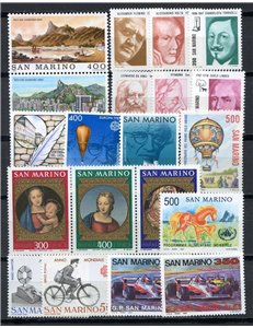 SAN MARINO 1983 Annata completa 20v MNH**