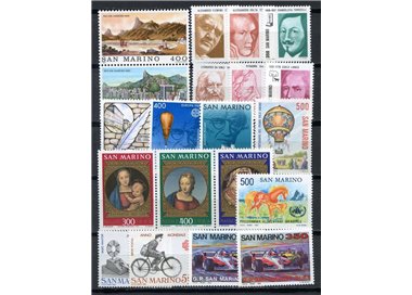 SAN MARINO 1983 Annata completa 20v MNH**