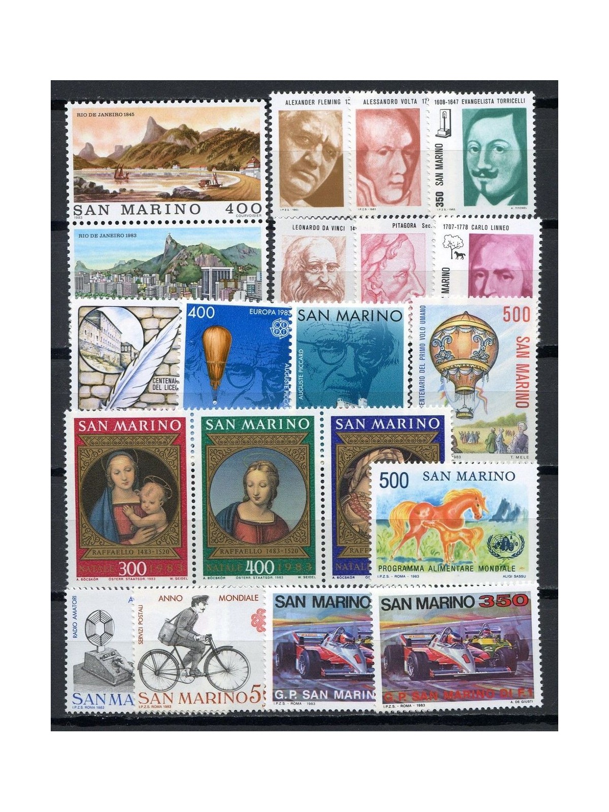 SAN MARINO 1983 Complete year 20v MNH**
