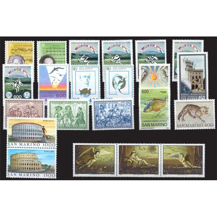 SAN MARINO 1985 Annata completa 22v MNH**