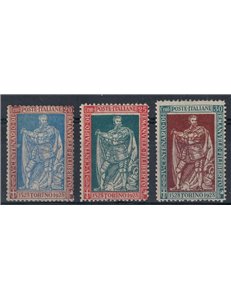 ITALY KINGDOM 1928 Emanuele Filiberto dent. 13½ 3v MNH**