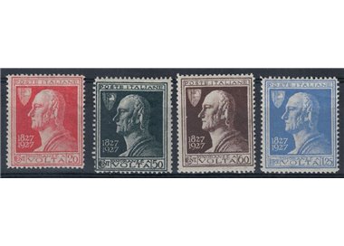 ITALIA REGNO 1927 Alessandro Volta 4v MNH** © (Lusso)