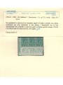 ITALIA REGNO 1890 Valevole per le stampe 2c su 75c verde in terzina MNH** ©