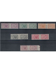 ITALY LIEUTENANCIENCY 1946 Postal parcels 6v MNH** ©