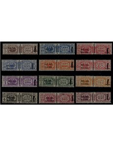 ITALY RSI 1944 Postal parcels 12v MNH** ©