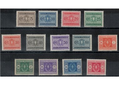 ITALY KINGDOM 1934 Tax stamps 13v MNH**