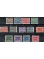 ITALY KINGDOM 1934 Tax stamps 13v MNH**