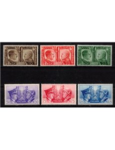 ITALIA REGNO 1941 Fratellanza d'armi 6v MNH**