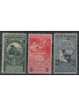 ITALY KINGDOM 1913 Unification of Italy overprinted 3v MNH** Luxury