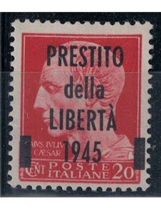LUCCA 1945 Prestito della libertà MNH**