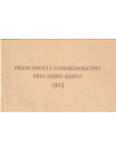 ITALY KINGDOM 1933 Official Holy Year booklet 7v MH*