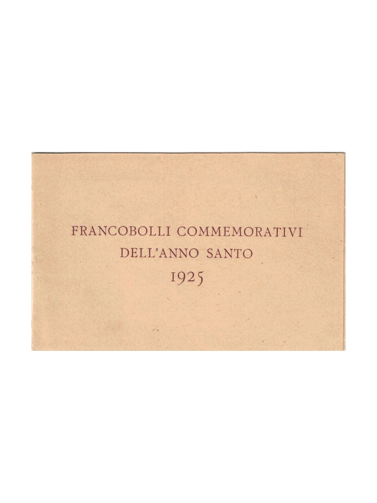 ITALIA REGNO 1933 Libretto ufficiale dell' Anno Santo 7v MH*
