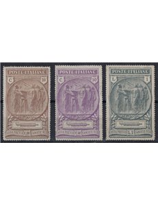 ITALY KINGDOM 1923 Blackshirts 3v MH*