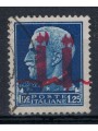 ITALIA RSI 1944 Serie Imperiale £1,25 Varietà (doppia sovrastampa) us
