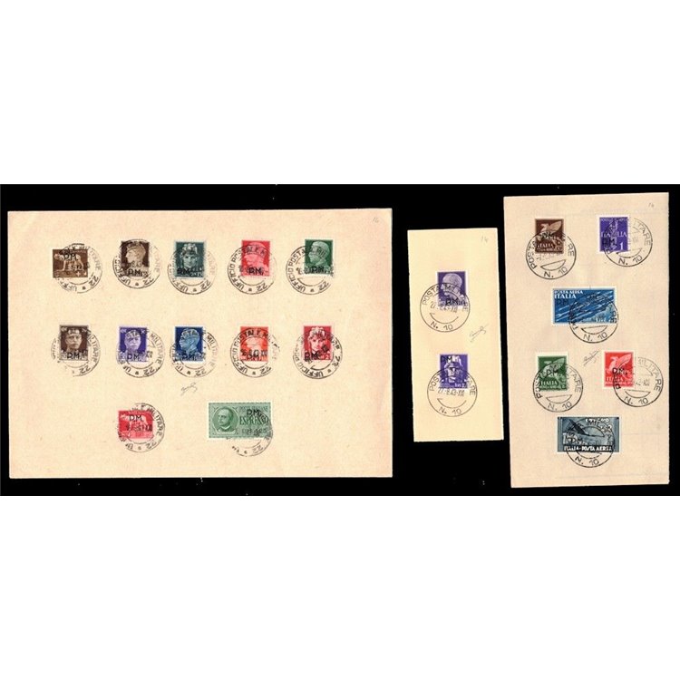 ITALY KINGDOM 1943 Military post 20v used ©