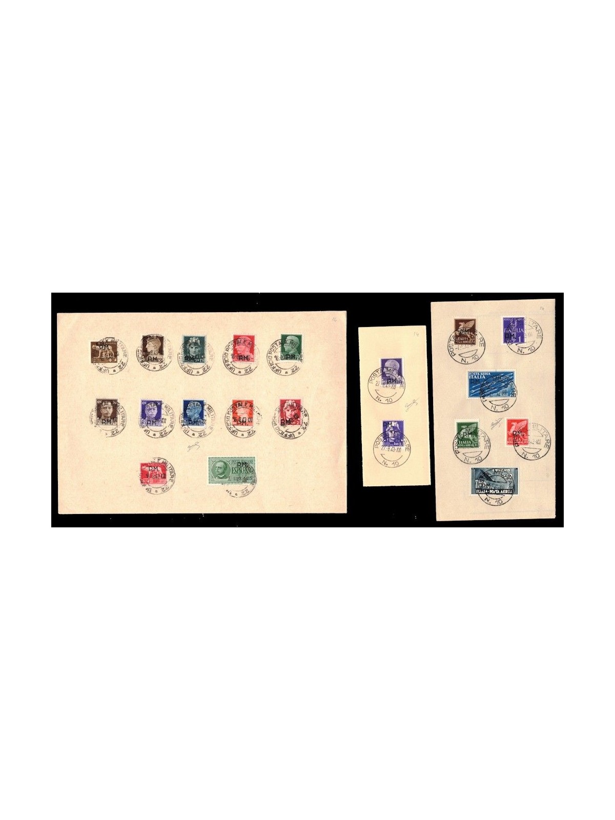 ITALIA REGNO 1943 Posta militare 20v us ©