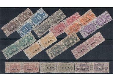 LIBIA 1915-24 Pacchi postali 13v MNH** ©