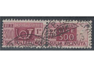 ITALIA 1946-51 Pacchi postali 300 £ lilla bruno us ©