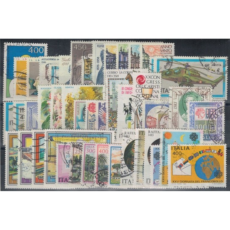 ITALY 1983 Complete Year 46v used