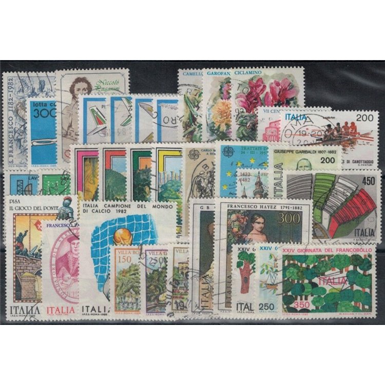 ITALY 1982 Complete Year 34v used