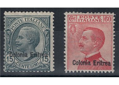 ERITREA 1918-20 Ordinary series 2v MH*