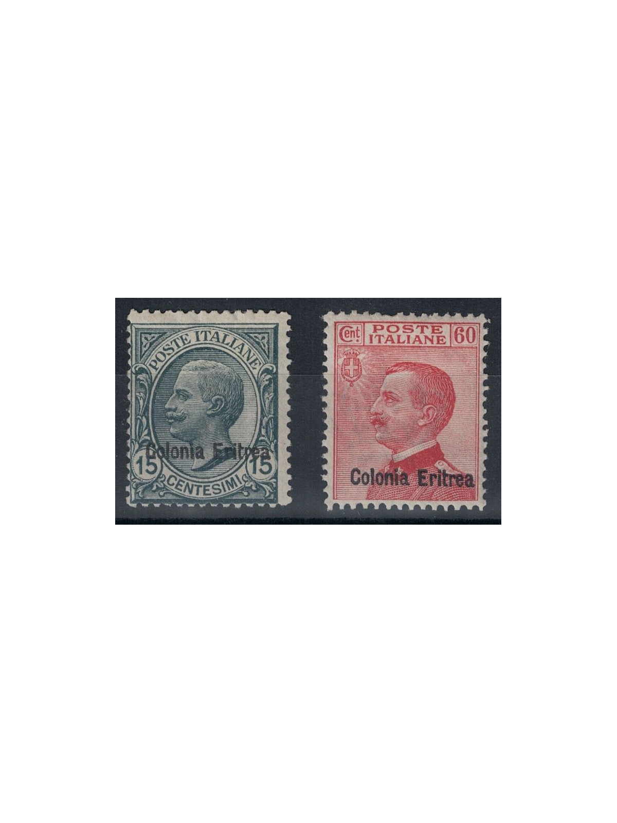 ERITREA 1918-20 Serie ordinaria 2v MH*