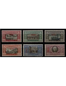 ERITREA 1924 Alessandro Manzoni 6v MH*