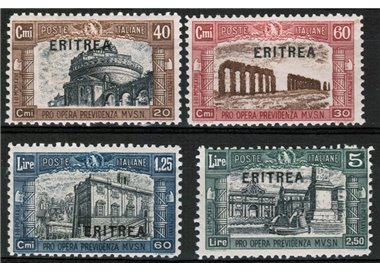 ERITREA 1927 Militia I 4v MH*