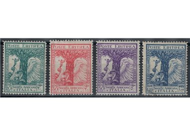 ERITREA 1928 Italian African Society 4v MH*