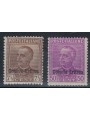 ERITREA 1928-29 Overprinted Eritrea Colony 2v MH*