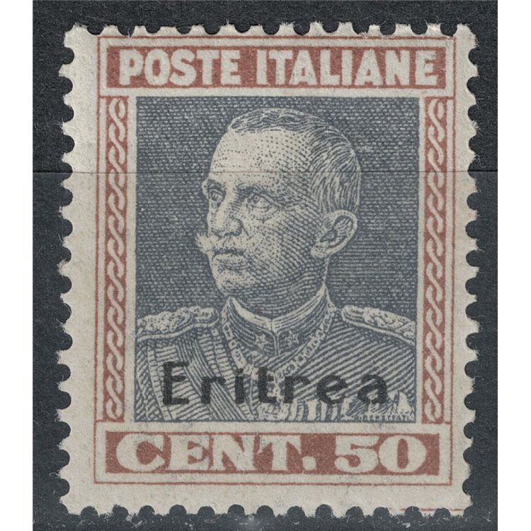 ERITREA 1928 50c brown and grey MH*