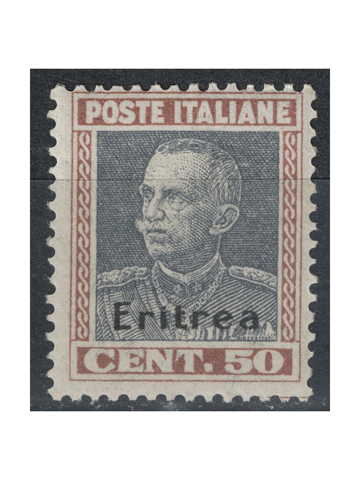 ERITREA 1928 50c brown and grey MH*