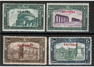 ERITREA 1930 Milizia III 4v MH*