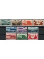 ERITREA 1936 Serie Pittorica (posta aerea) 10v MH*