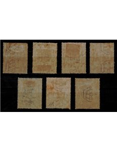 SOMALIA ITALIANA 1903 Serie ordinaria 7v MH*