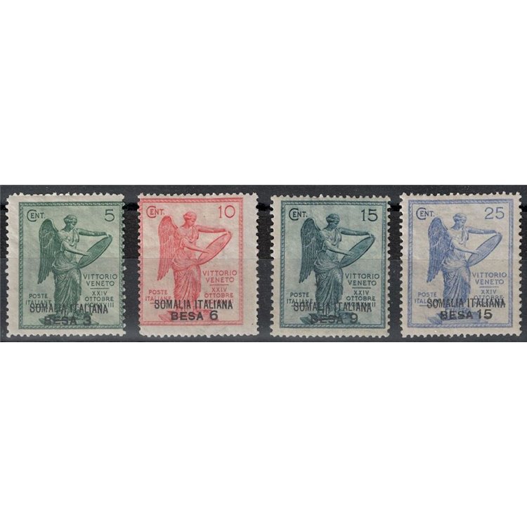 ITALIAN SOMALIA 1922 Anniversary of Victory 4v MH*