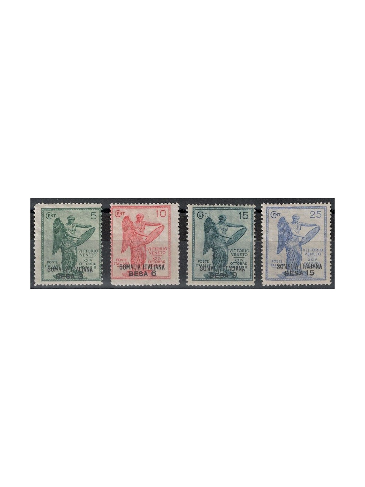 SOMALIA ITALIANA 1922 Anniversario della Vittoria 4v MH*