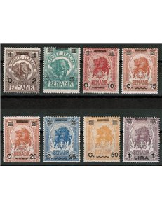 ITALIAN SOMALIA 1926 Ordinary series 8v MH*